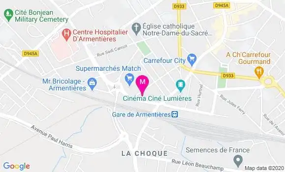Localisation Dr Jean Pierre Hanon