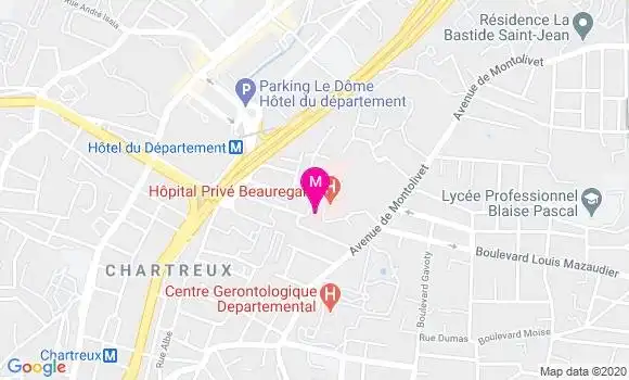 Localisation Dr Pascal Bonnier