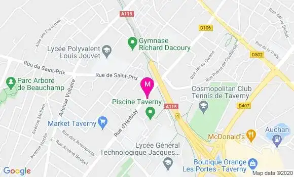 Localisation Dr Thierry Leguin
