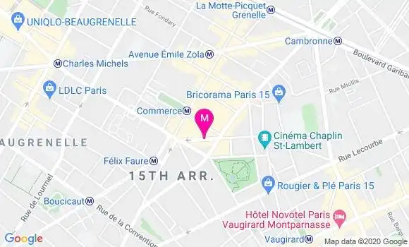 Localisation Dr Benoît Guyon