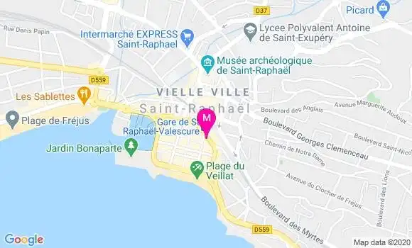 Localisation Dr Bertrand Martinot
