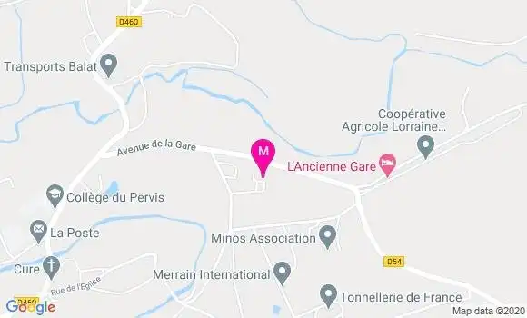 Localisation Dr Philippe Marchand