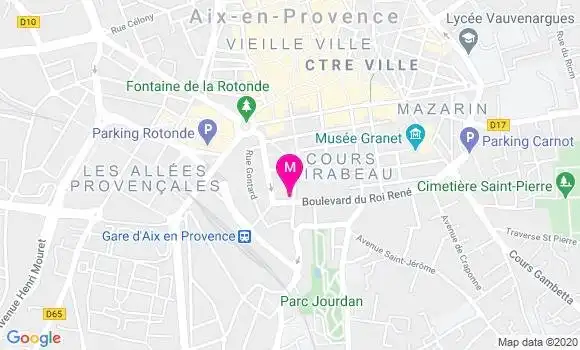 Localisation Dr Myriam Inguimbert