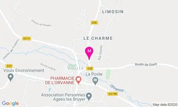 Localisation Dr Eric Laurent