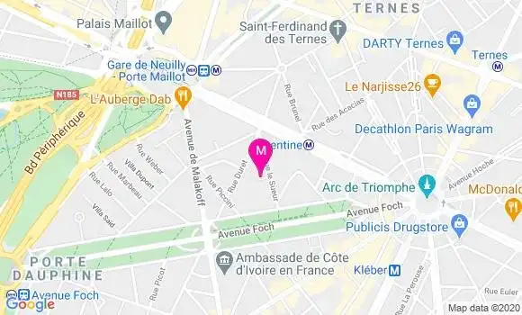 Localisation Dr Jean Michel James