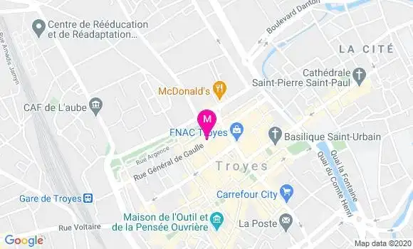 Localisation Dr Philippe Ithier
