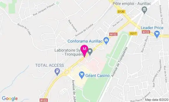 Localisation Dr Marc Le Bot