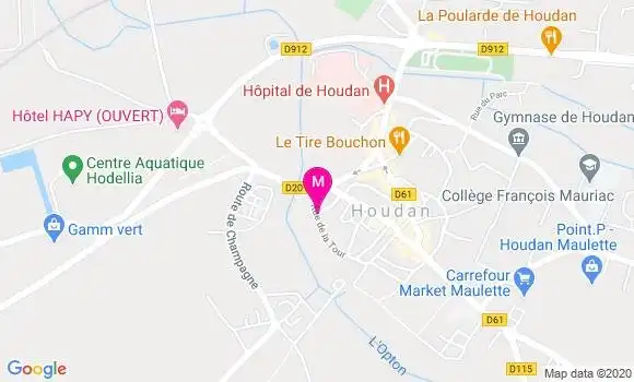 Localisation Dr Marylise Dolley