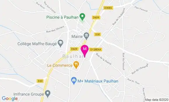 Localisation Dr Olivier Meric