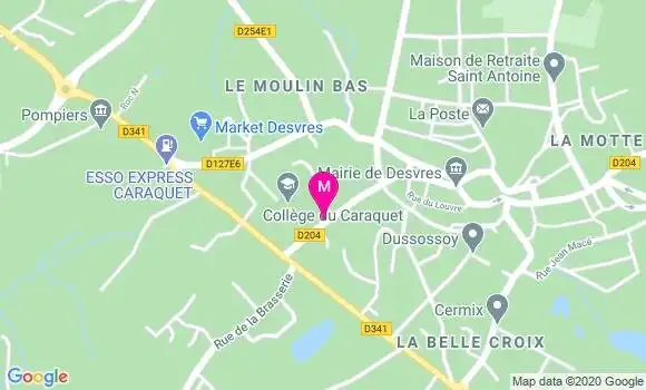 Localisation Dr Jean Pierre de Clercq
