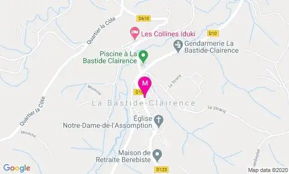 Localisation Dr Jean Marc Mouxaux