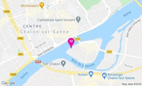 Localisation Dr Elise Maurel