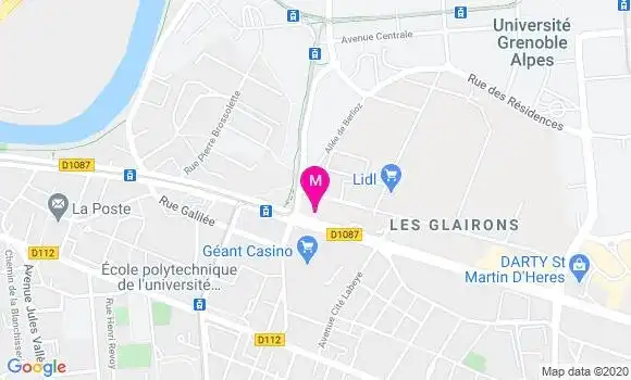 Localisation Dr Cécile Jacquet