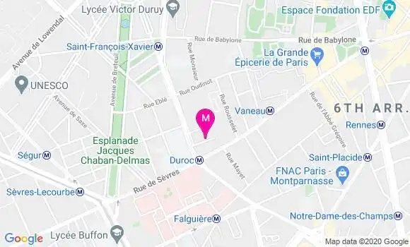 Localisation Dr Jean Charles Ruiz