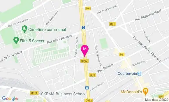Localisation Dr Clotilde Laplace