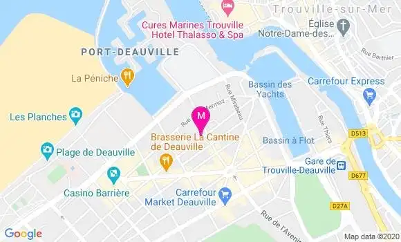 Localisation Dr Serge Pajot