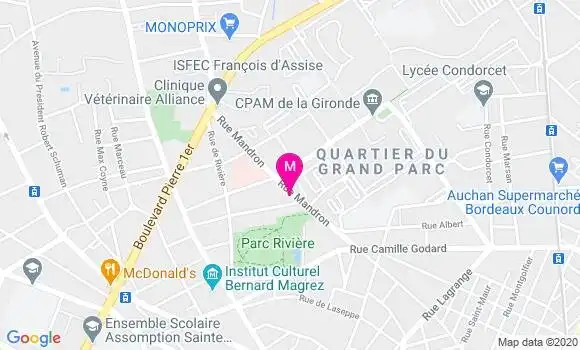 Localisation Dr Guy Lallemand