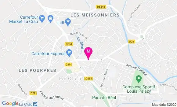 Localisation Dr Emmanuel Gilbert