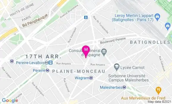Localisation Dr Florence Herve