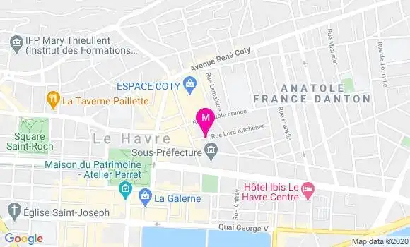 Localisation Dr Sophie Degre