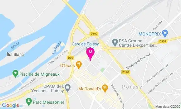Localisation Dr Alain Katan