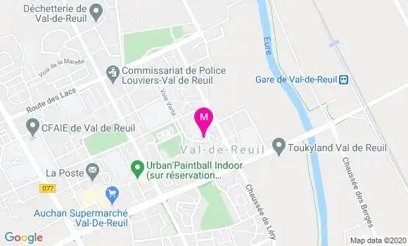 Localisation Dr Thomas Bourez