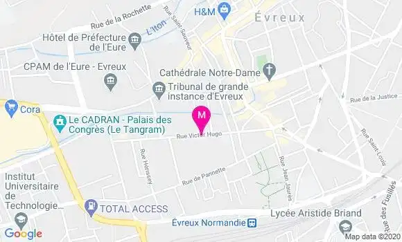 Localisation Dr Sonia Bounoua