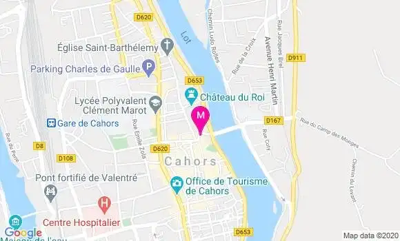 Localisation Dr Philippe Carret