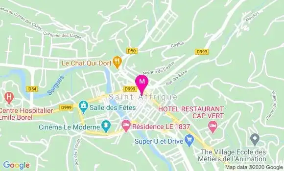 Localisation Dr Bruno Erbetta