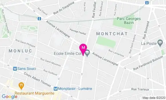 Localisation Dr Christelle Besnard Charvet
