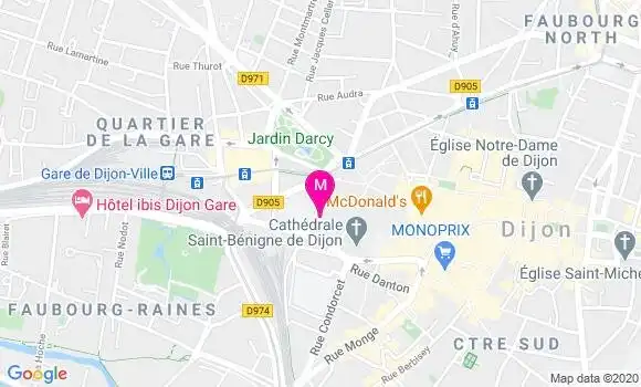 Localisation Dr Béatrice Matheron Lhopiteau