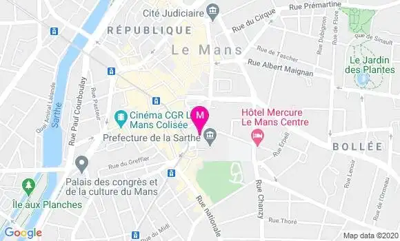 Localisation Dr Eric Frisch