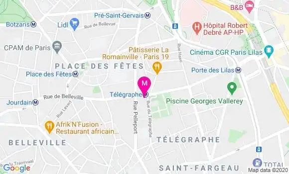 Localisation Dr Alphonse Kissous