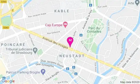 Localisation Dr Christine Bassi