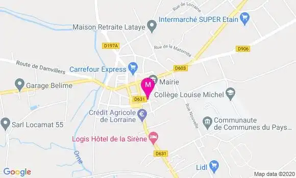 Localisation Dr Yves Dhyvert