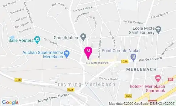 Localisation Dr Kathy Prud