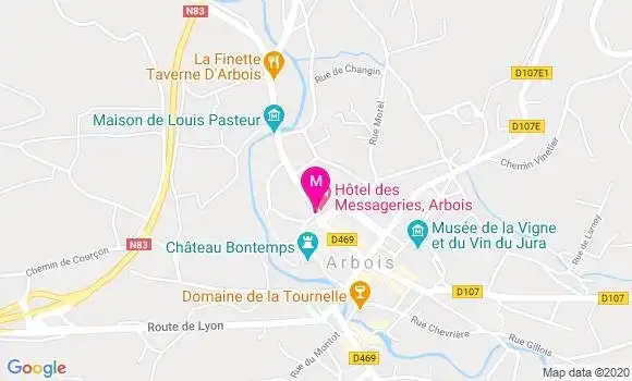 Localisation Dr Etienne Mougeot