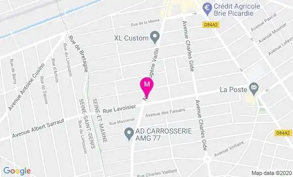 Localisation Dr Guy Bilala