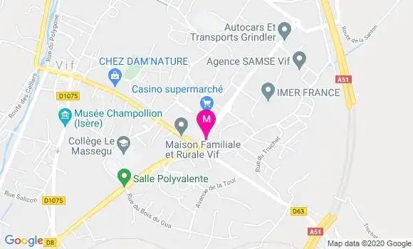 Localisation Dr Cyrille Chaix