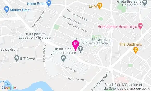 Localisation Dr Grégoire Le Gal
