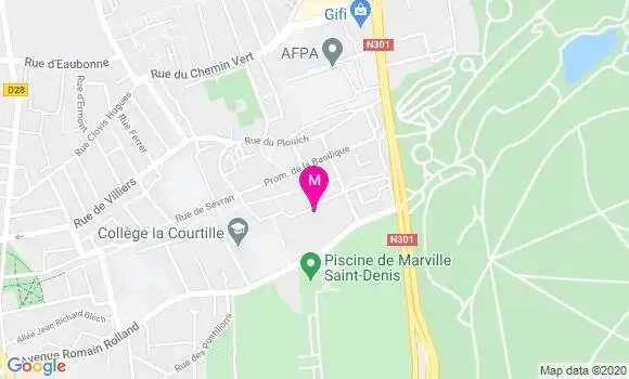 Localisation Dr Philippe Adjadj
