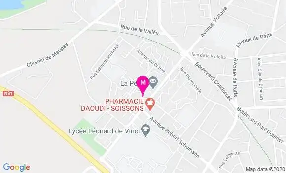 Localisation Dr Elie Fenianos
