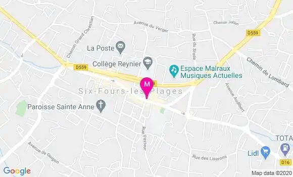 Localisation Dr Jean Charles Mauleon