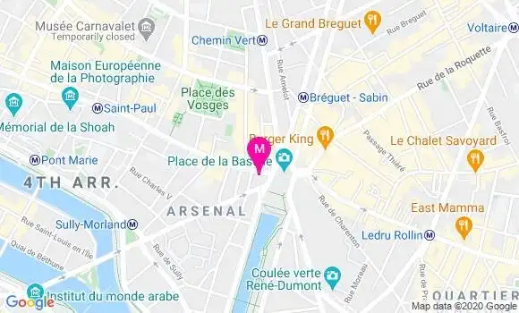 Localisation Dr Eric Jeanson