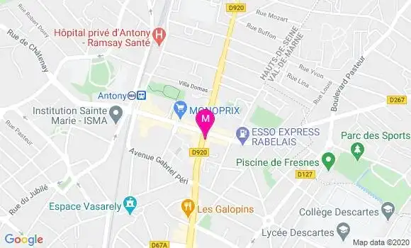 Localisation Dr Samia Rihaoui