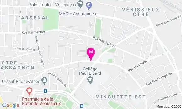 Localisation Dr Olivier Vibert