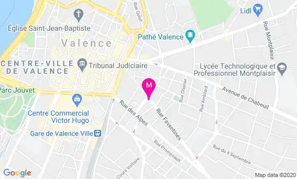 Localisation Dr Pierre Lemariey