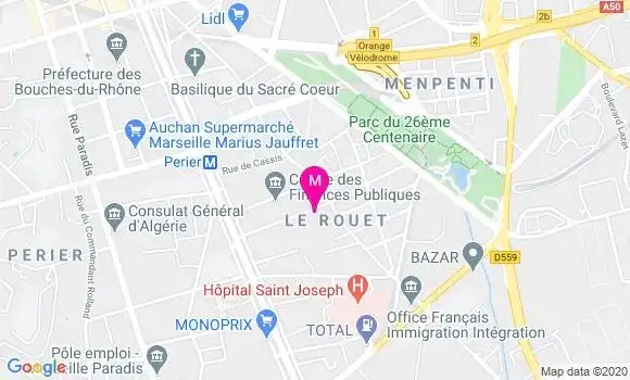 Localisation Dr Béatrice Gravier