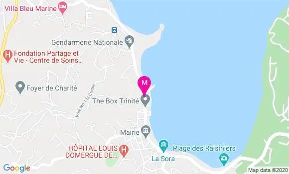 Localisation Dr Antoine Claverie
