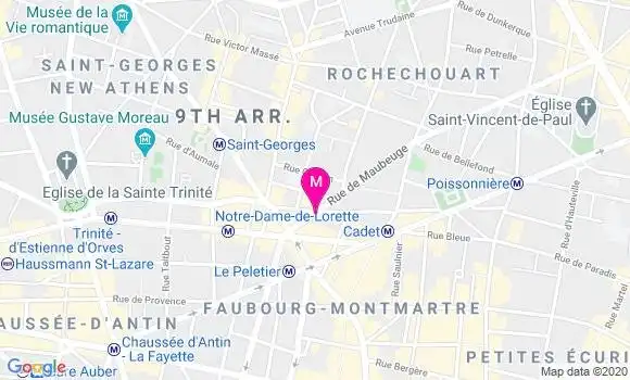 Localisation Dr Maurice Fiszbin